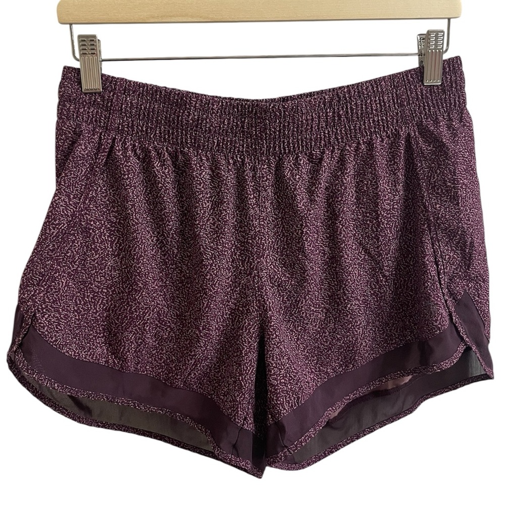 💜ATHLETA Women's Dark Purple Athletic Shorts, Medium EUC - Picture 14 of 14